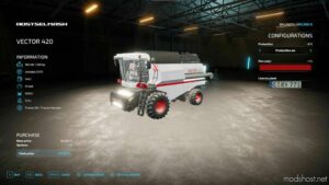 FS22 Rostselmash Combine Mod: Vector 420 OLD (Image #3)