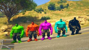 Multi Hulk 10 Pack V1.1 for Grand Theft Auto V