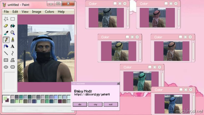 Joji Arabian Scarf For MP Male for Grand Theft Auto V