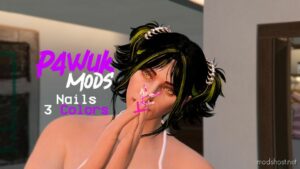 Punk Nails SET For MP Female for Grand Theft Auto V