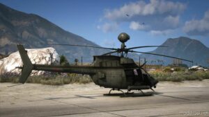 GTA 5 Vehicle Mod: OH-58D Kiowa Warrior Add-On (Image #3)