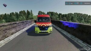 FS22 Renault Vehicle Mod: Master Fire Brigade Vsav (Image #3)