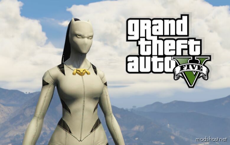 GTA 5 Player Mod: White Tiger (Marvel) Add-On PED (Featured)