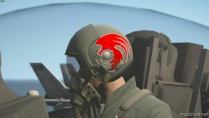 GTA 5 Player Mod: Scarface 1 “Phoenix” Flight Helmet – ACE Combat (Image #4)