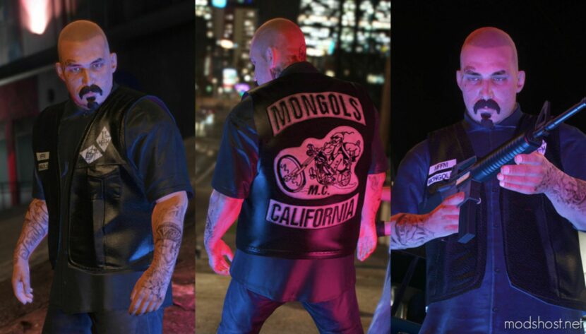 Mongols MC PED V1.1 for Grand Theft Auto V