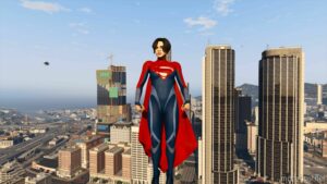 GTA 5 Player Mod: The Flash Supergirl Add-On Ped/Cloth Physics V1.1 (Image #4)