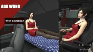 ADA Wong Co-Driver V1.2 for Euro Truck Simulator 2