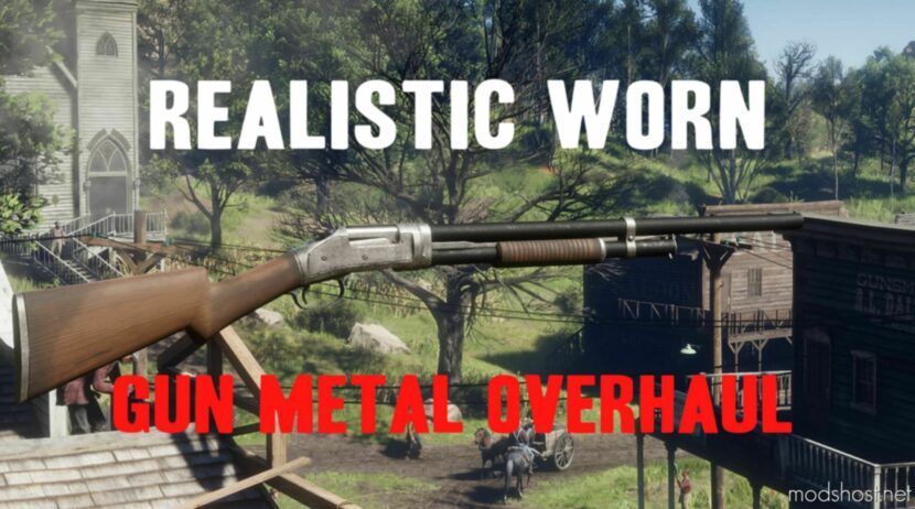 Realistic Worn GUN Metals for Red Dead Redemption 2