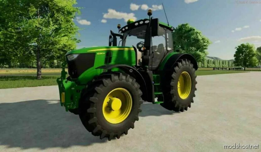 John Deere 6R V1.0.0.1 for Farming Simulator 22