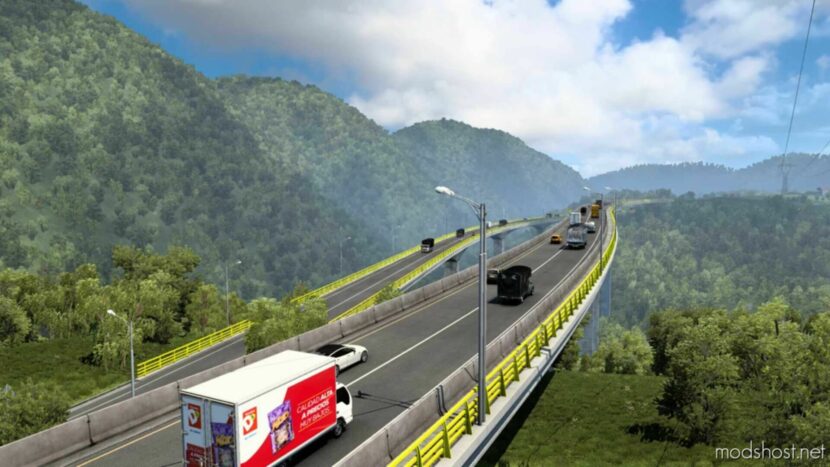 Colombia Real Map Demo Official [1.48] for American Truck Simulator