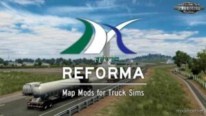 Reforma City Addons V1.1 [1.48] for American Truck Simulator