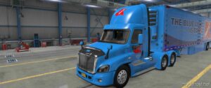 ATS Freightliner Mod: K Mart Skin For Ruda REF And Ruda Cascadia DAY CAB 1.48 (Image #3)