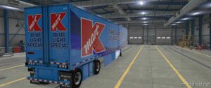 ATS Freightliner Mod: K Mart Skin For Ruda REF And Ruda Cascadia DAY CAB 1.48 (Image #4)