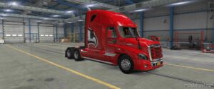ATS Freightliner Skin Mod: Cedar Point For Ruda Cascadia 1.48 (Image #3)