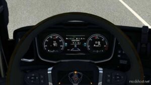 ETS2 Scania Mod: NG Improved Dashboard V4.4 (Image #2)