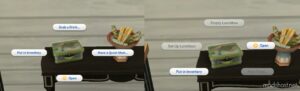 Sims 4 Mod: LunchBOXES Overhaul (Image #7)