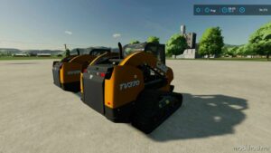 FS22 Forklift Mod: Case SV280 & TV370 Skidsteer Pack (Image #5)