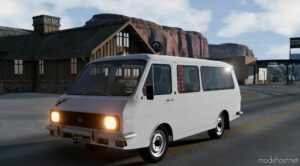 BeamNG Bus Mod: RAF-2203 V2.0 Updated 0.29 (Image #2)