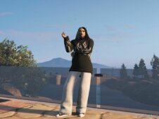 GTA 5 Player Mod: Celebratory MIA Sweater For MP Female (Image #2)