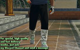 GTA 5 Player Mod: Adidas Tracksuit 4K Replace (Image #2)