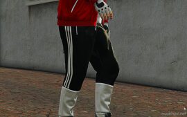 GTA 5 Player Mod: Adidas Tracksuit 4K Replace (Image #4)