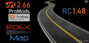 Promods & Roextended Road Connections V2.0 for Euro Truck Simulator 2
