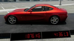 BeamNG Ferrari Car Mod: 612 0.29 (Image #3)