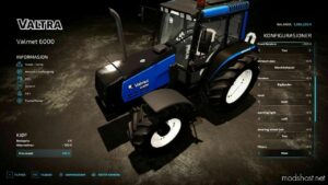 FS22 Valmet Tractor Mod: 6×00 V1.2.2.2 (Image #4)