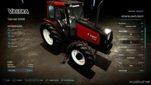 FS22 Valmet Tractor Mod: 6×00 V1.2.2.2 (Image #5)