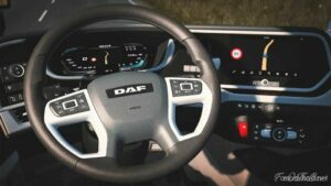 High Quality Dashboard – DAF 2021 XG & XG+V2.5 for Euro Truck Simulator 2
