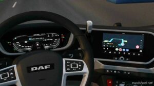 ETS2 DAF Interior Mod: High Quality Dashboard - DAF 2021 XG & XG+V2.5 (Image #2)