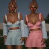GTA 5 Player Mod: Bubbles Outfit For MP Female (Featured)