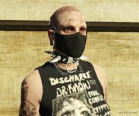 GTA 5 Player Mod: Leather Choker Goth For MP Male And Female (Image #5)