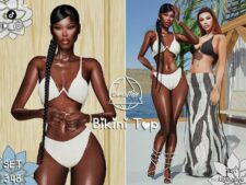 Bikini SET 348 for Sims 4