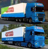 DAF XF105 NOR Cargo Skin for Euro Truck Simulator 2