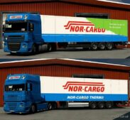 ETS2 DAF Mod: XF105 NOR Cargo Skin (Image #2)