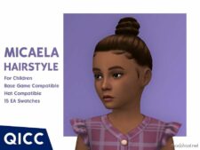 Micaela Hair for Sims 4