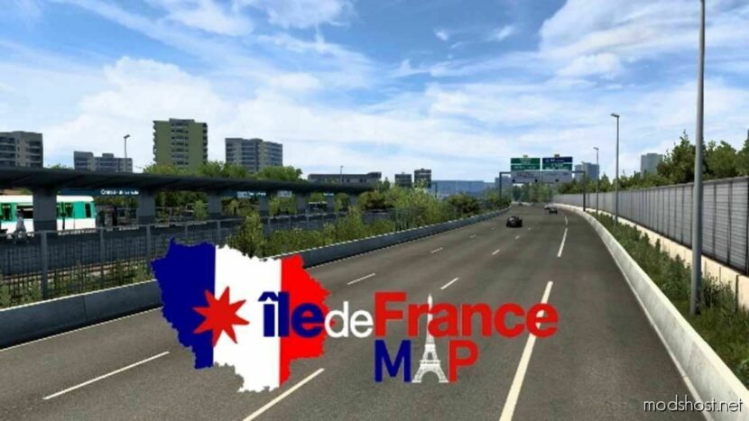 ÎLE DE France (Paris Suburbs) V0.0.8A for Euro Truck Simulator 2