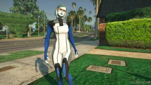 GTA 5 Player Mod: Mass Effect – EDI Add-On PED (Image #5)