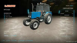 FS22 MTZ Tractor Mod: 820 892 920 952 Pack (Image #3)