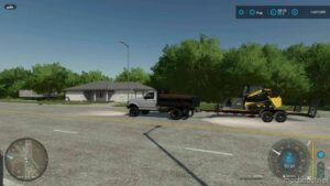 FS22 Mod: Load Trail Skid Steer Trailer (Original Conversion) (Image #2)