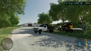 FS22 Mod: Load Trail Skid Steer Trailer (Original Conversion) (Image #4)