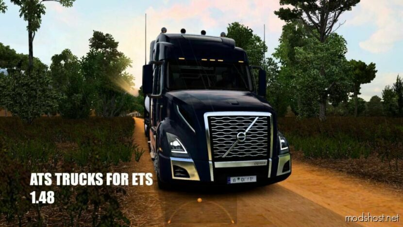 ATS Trucks For ETS2 [1.48] for Euro Truck Simulator 2