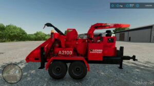 FS22 Mod: 2018 Morbark Beever M18R Tandem Axel Wood Chipper (Image #5)