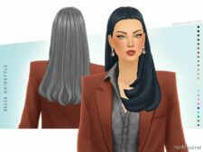 Belle Hairstyle for Sims 4