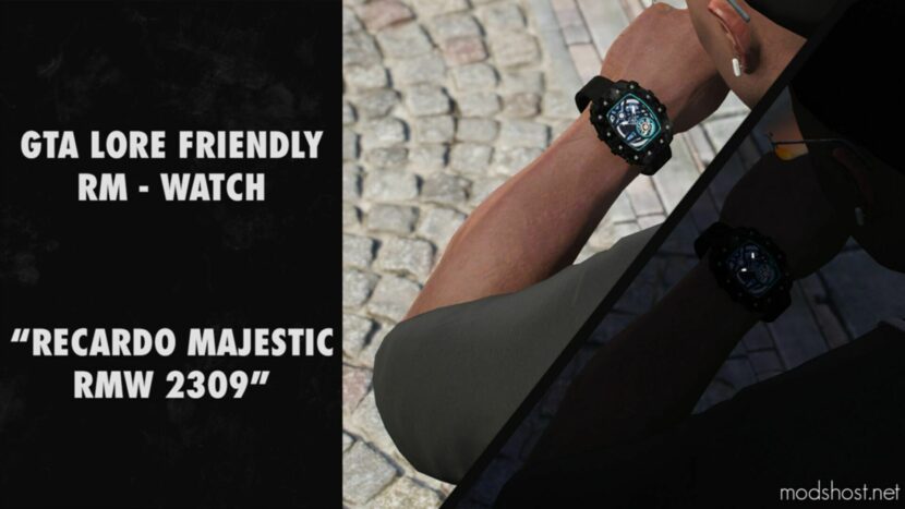 GTA 5 Player Mod: Lore Friendly RM Watch “Recardo Majestic RMW 2309” (Featured)