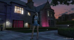 GTA 5 Player Mod: Andrea TOP For MP Female (Image #2)