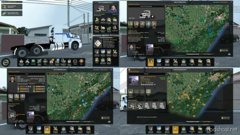 Profile Map Eldorado PRO By Elvis Felix NO Mods By Rodonitcho Mods [1.48] for Euro Truck Simulator 2