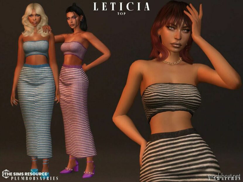 Leticia SET for Sims 4