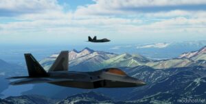 MSFS 2020 Lockheed Aircraft Mod: Martin F-22A Raptor (Image #9)